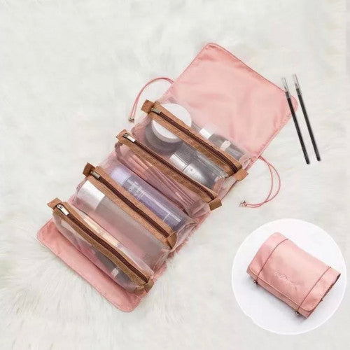 Bolsa Cosmetiquera 4 En 1 Viajera Portátil Desmontable
