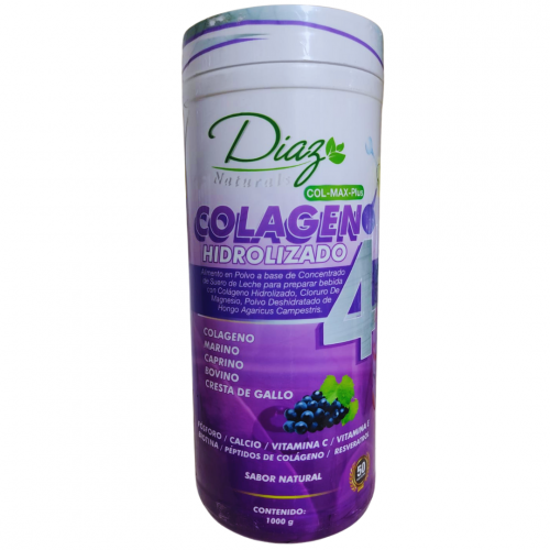 Colágeno Hidrolizado 4 Colágenos + Vitaminas + Calcio | Colagen4