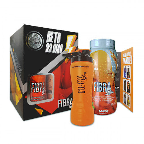 ⚡️RETO 33 DIAS - FIBRA ULTRA – BYPASS NATURAL⚡️ x3 Unidades Fibra Ultra 450gr + Termo + Guía del Reto