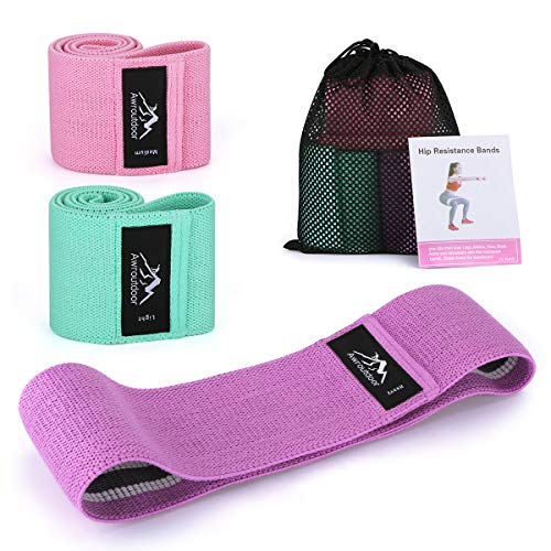 Bandas Elasticas Tela Fitness x3 Niveles Fitness