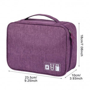 Organizador de Cables de 1 Nivel | Viajero, portátil