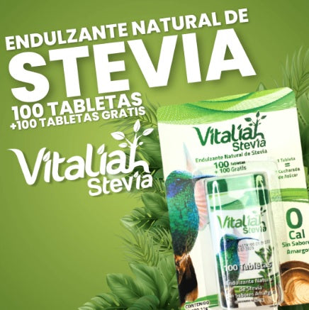 STEVIA PASTILLAS 100 + 100 GRATIS