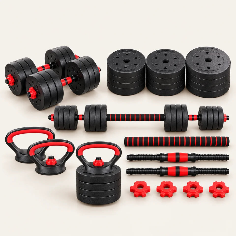 Tu Gimnasio en Casa: Nuevo KIT MANCUERNAS + Obsequios