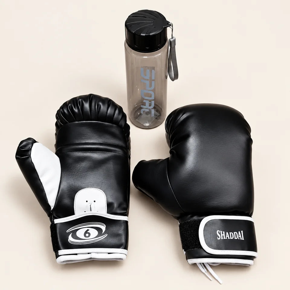 Combo Guantes de boxeo + termo