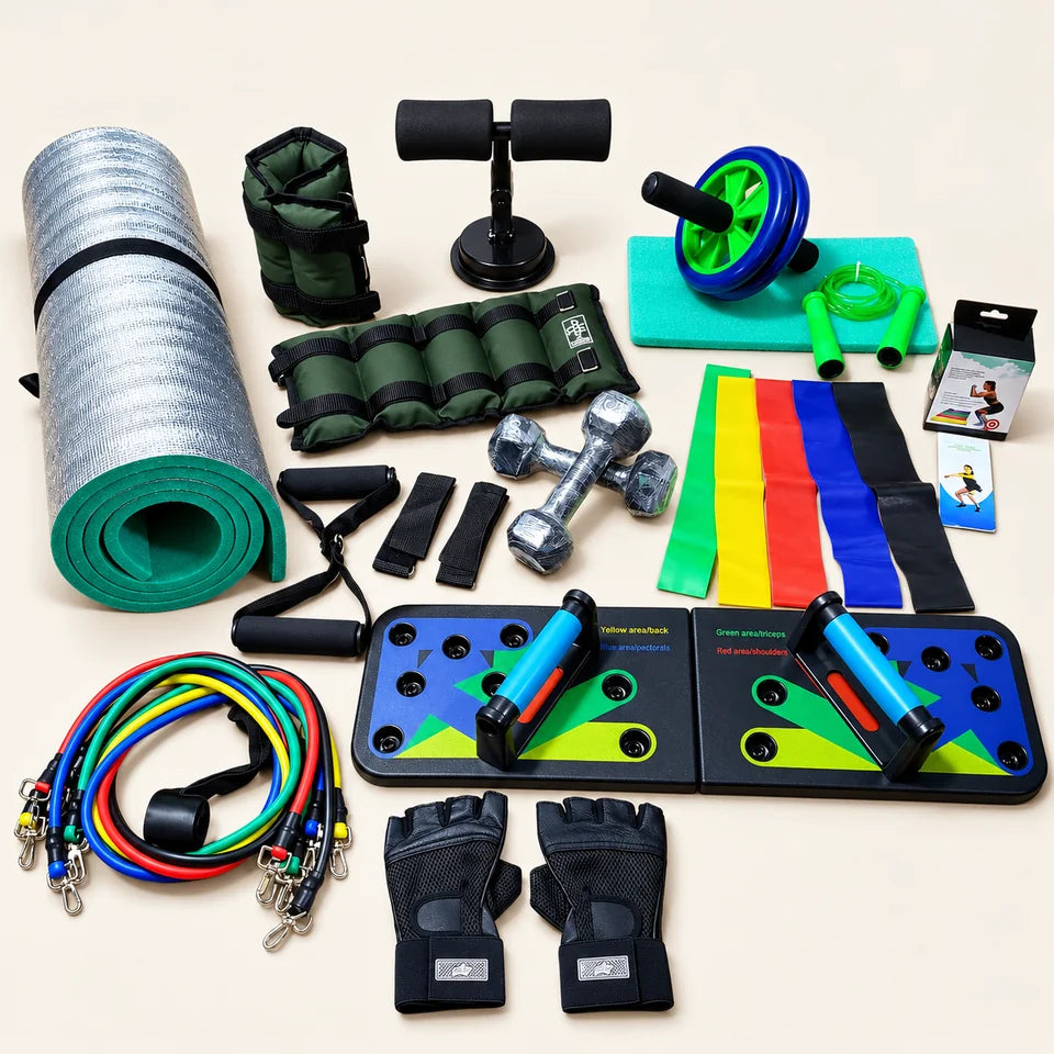 Super Mega Kit Ejercicio en Casa💥 Verde