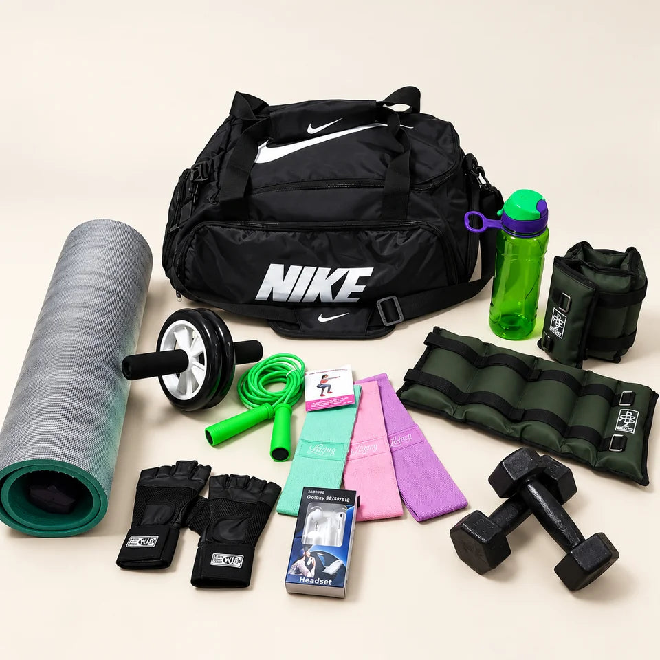 💥¡NUEVO! Kit Regalo Sport Life 10 EN 1 🔥 Color Negro