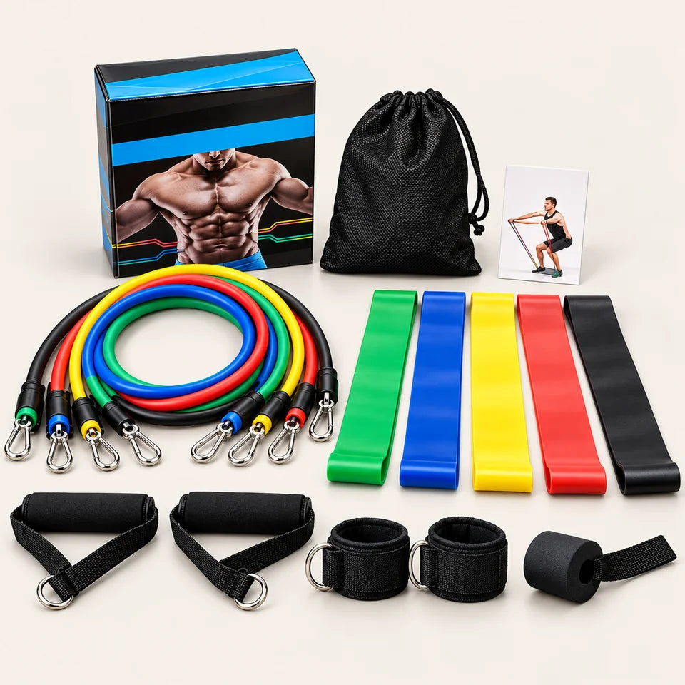 Kit bandas completo x10 + Accesorios (Tubulares x5 + Planas x5)