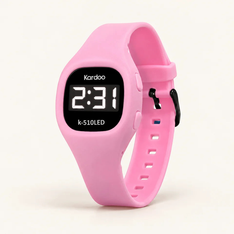Reloj Digital Deportivo KG con Estuche | A prueba de agua, golpes