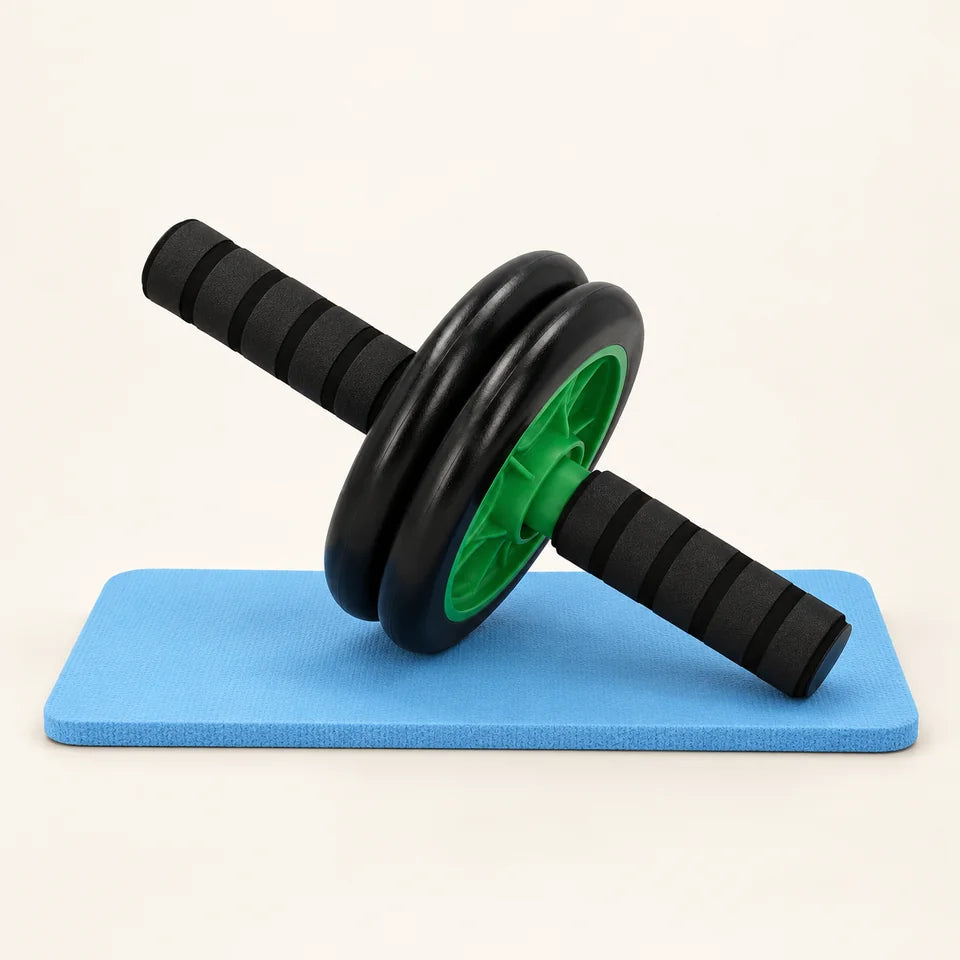 💥!NUEVA! Rueda Abdominal Super Mute!🏋️‍♂️🔇