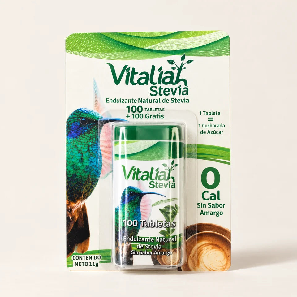STEVIA PASTILLAS 100 + 100 GRATIS