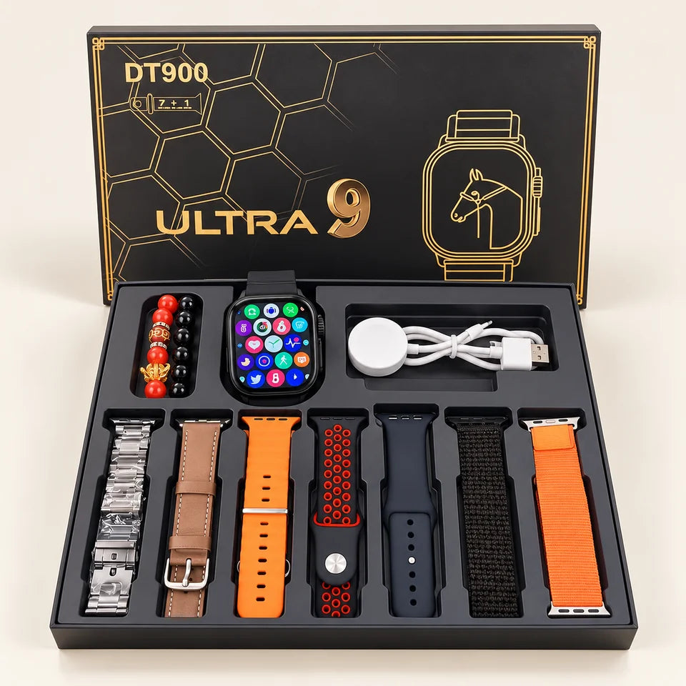 ⌚✨ NUEVO Reloj Inteligente 7 en 1 - Smart Watch Ultra Serie 9 + Case protector Smartwatch⏳🎁